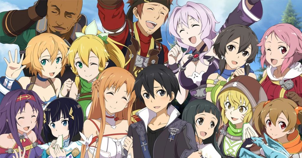 Image from the anime "Sword Art Online"